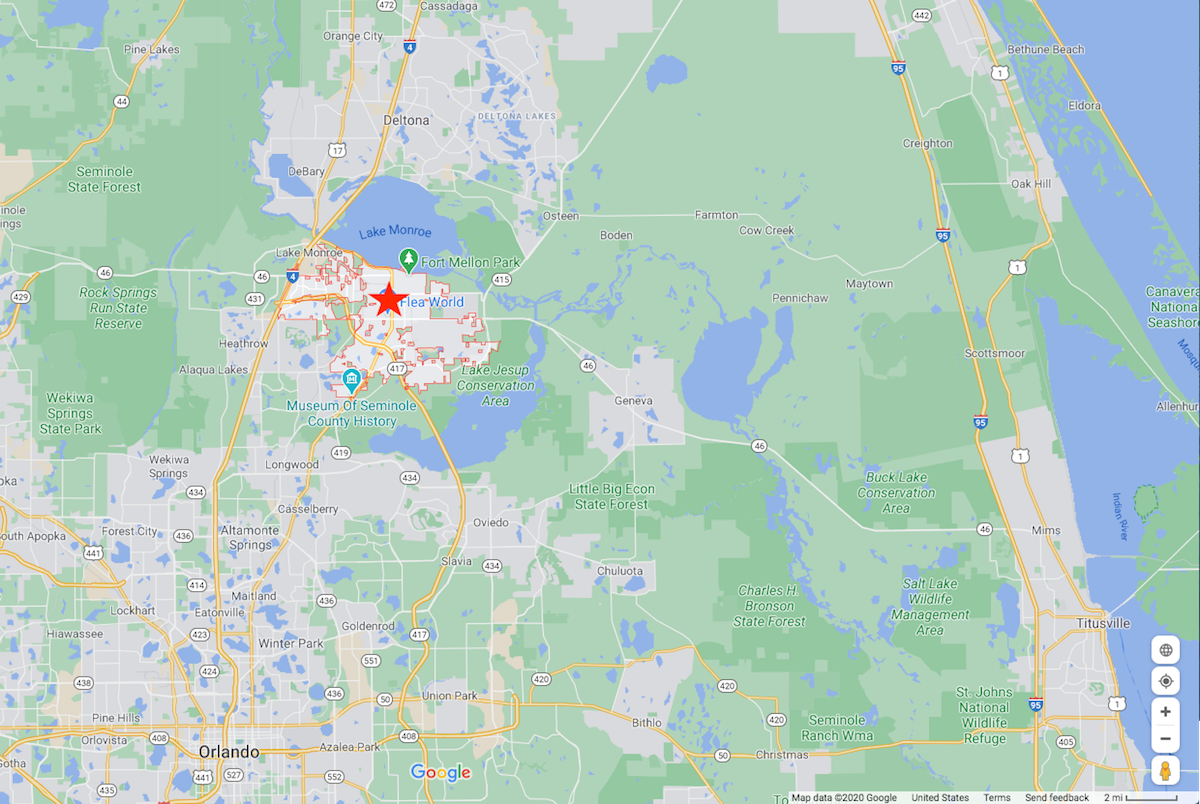 Searching for Central Florida  Real Estate Head North on I 4 